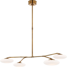 Visual Comfort & Co. Architectural Collection CD 5014SB-WG - Brindille Large Four Light Chandelier