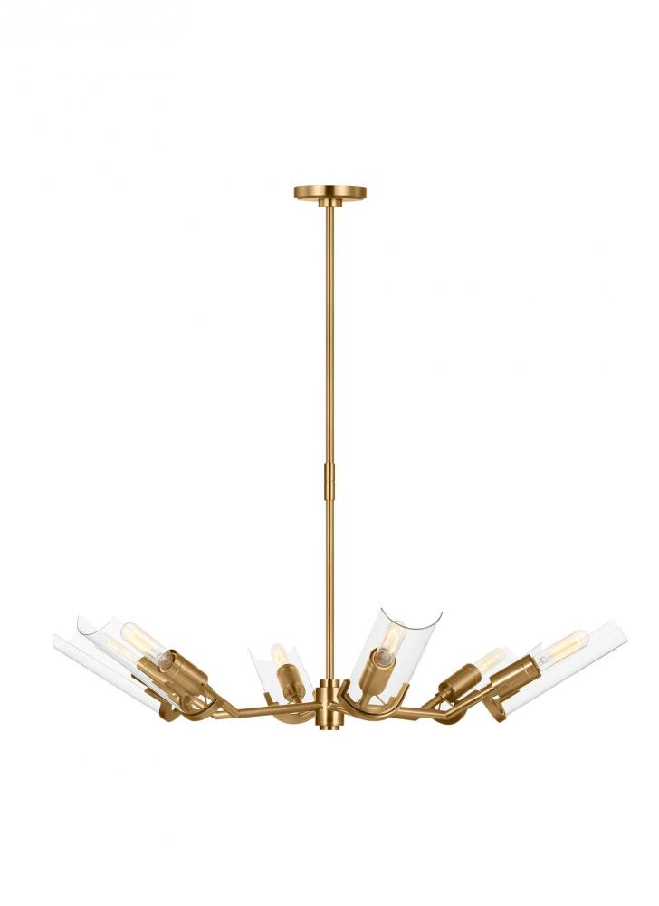 Mezzo Transitional 6-Light Indoor Dimmable Large Chandelier