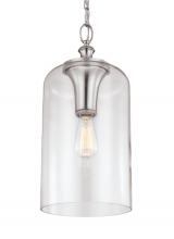 Visual Comfort & Co. Studio Collection P1309BS - Clear Glass Pendant