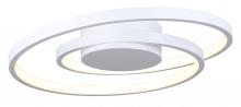 Canarm LFM259A16WH - Livana 16 in. 1 Light Integrated LED Matte White Modern Flush Mount