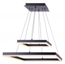 Canarm LCH214A20BK - MALOU Matte Black Chandelier