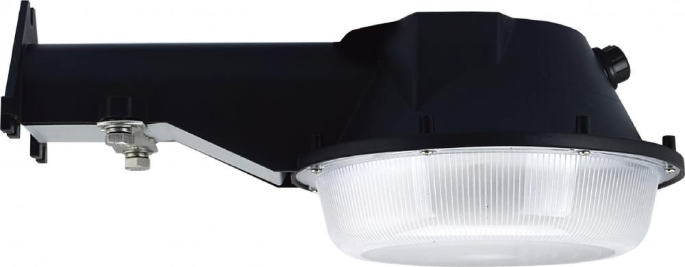 LED Area Light with Photocell - 25W - 4000K - Black Finish - 120-277V