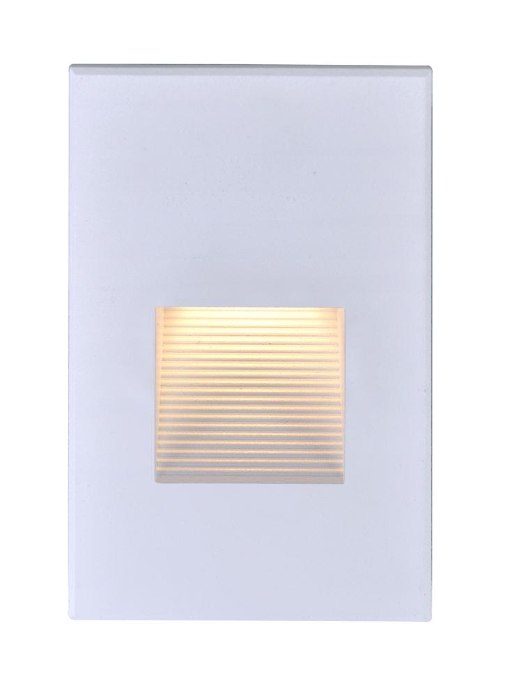 LED Vertical Step Light - 3W - 3000K - White Finish - 277V
