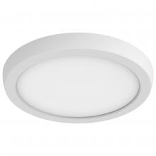  62/1718 - Blink Pro - 11W; 7in; LED Fixture; 3000K; Round Shape; White Finish; 120/277V; 0-10V Dimming