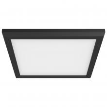 Nuvo 62/1725 - Blink Pro - 13W; 9in; LED Fixture; CCT Selectable; Square Shape; Black Finish; 120V