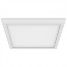  62/1759 - BLINK Pro; 13 Watt; 9 Inch LED Fixture; 4000K; Square Shape; White Finish; 120/277 Volts