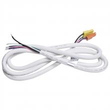 Nuvo 65/1190 - Momentum; Power Cord for LED Linear System; 6 Foot; White Finish