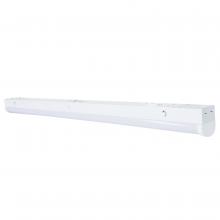 Nuvo 65/699 - LED 4 ft; Linear Strip Light; 30W/40W/50W; White Finish; CCT Selectable; 100-277V; Integrated EM &