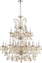 Quorum 630-18-614 - KATERINA 18LT COGNAC CHND