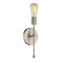  M90005-SN - 1-Light Wall Sconce in Satin Nickel