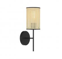  M90080MBK - 1-Light Wall Sconce in Matte Black