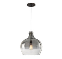 Savoy House Meridian M70078ORB - 1-Light Pendant in Oil Rubbed Bronze