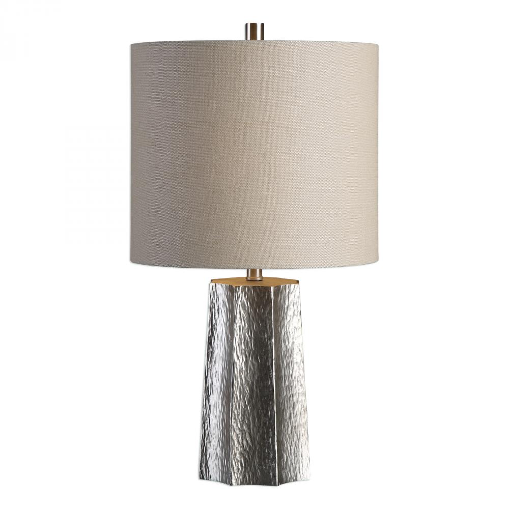 Uttermost Candor Metallic Silver Lamp
