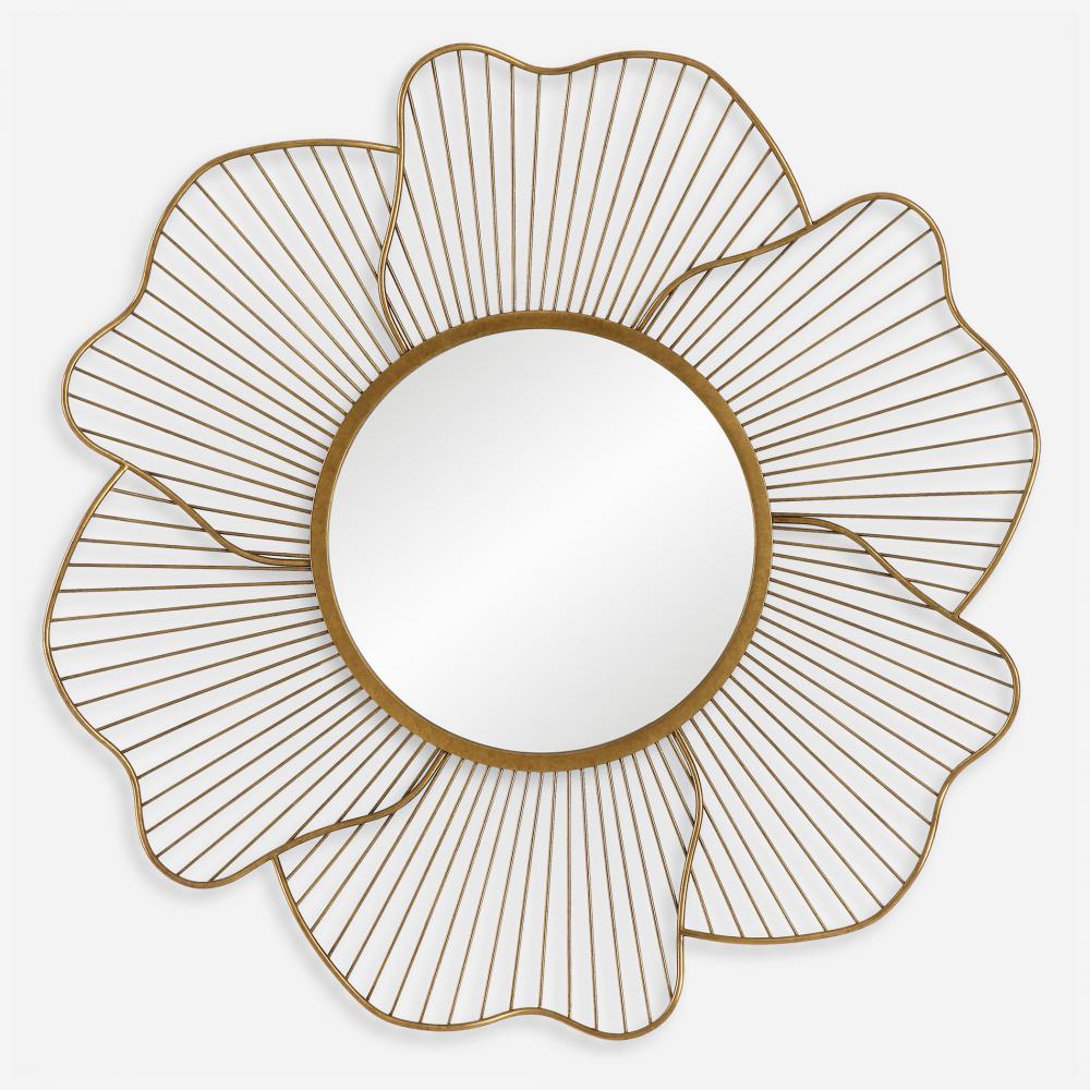 Blossom Gold Floral Mirror