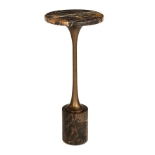 Uttermost 50340 - Uttermost Karnes Dark Marble Drink Table