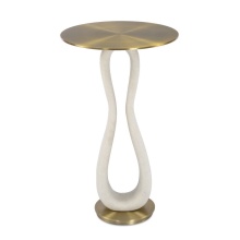 Uttermost 50363 - Uttermost Sonia Modern Brass Accent Table