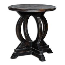 Uttermost 25630 - Uttermost Maiva Black Side Table