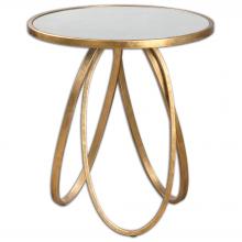 Uttermost 24410 - Uttermost Montrez Gold Side Table
