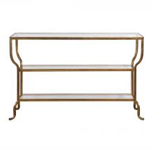 Uttermost 24668 - Uttermost Deline Gold Console Table