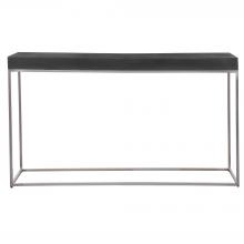  24974 - Jase Black Concrete Console Table