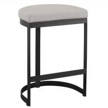  23591 - Ivanna Black Iron Counter Stool