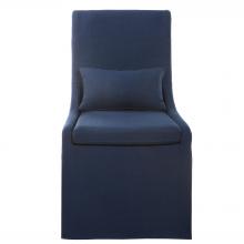  23726 - Coley Denim Armless Chair