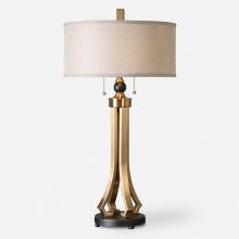 Uttermost 26631-1 - Uttermost Selvino Brushed Brass Table Lamp