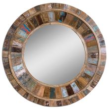Uttermost 04017 - Uttermost Jeremiah Round Wood Mirror