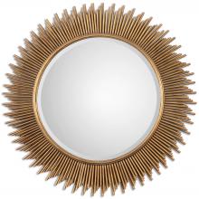 Uttermost 08137 - Uttermost Marlo Round Gold Mirror