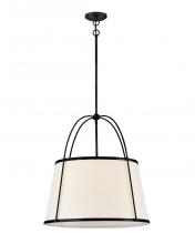  4895BK - Medium Drum Chandelier