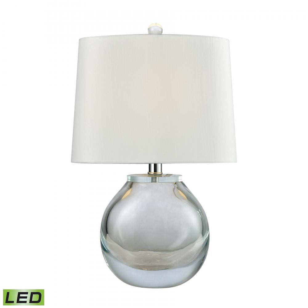 Playa Linda 19'' High 1-Light Table Lamp - Clear - Includes LED Bulb