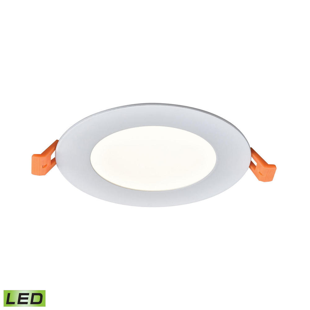 Thomas - Mercury 4-inch Round Recessed Light in White - Integrated LED
