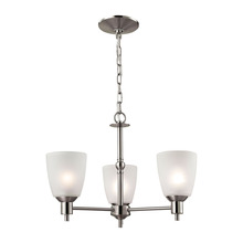 ELK Home 1303CH/20 - Thomas - Jackson 20'' Wide 3-Light Chandelier - Brushed Nickel