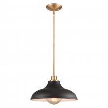 ELK Home 89434/1 - Grenville 13'' Wide 1-Light Pendant - Brushed Gold