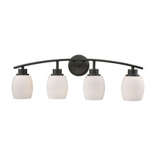 ELK Home CN170411 - Thomas - Casual Mission 28'' Wide 4-Light Vanity Light - Oil Rubbed Bronze