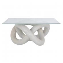 ELK Home H0075-9438 - Knotty Coffee Table - White