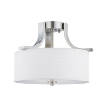 ELK Home SL860978 - Thomas - Pendenza 15.25'' Wide 2-Light Flush Mount - Brushed Nickel