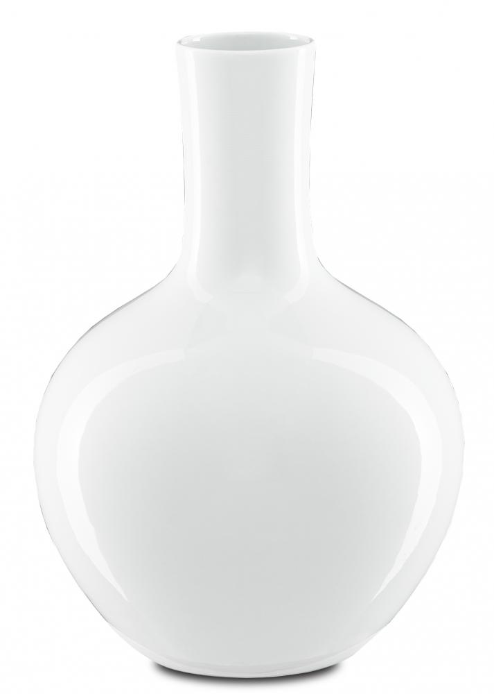 Imperial Small Gourd White Vase
