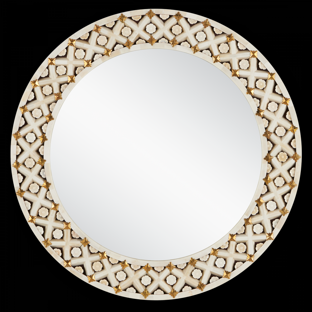 Ellaria Round Mirror