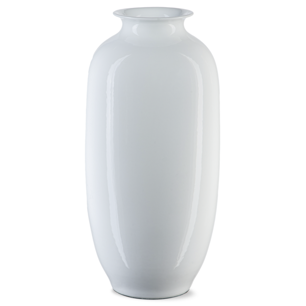 Imperial White Modern Vase