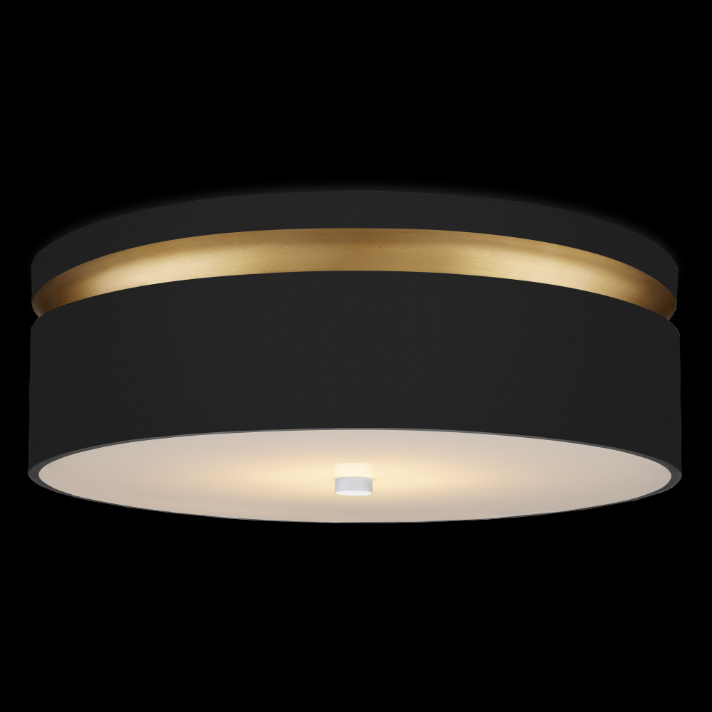 Serenity Black Flush Mount