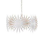 Currey 9000-1205 - Bismarkia Small White Chandelier