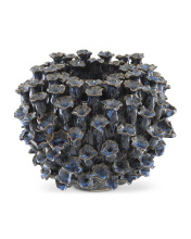 Currey 1200-0304 - Manitapi Small Blue Vase