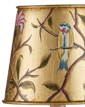 Currey 0900-0067 - Victoria Gold Tapered Chandelier Shade