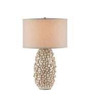 Currey 6000-0922 - Sugar Cube Ivory Table Lamp