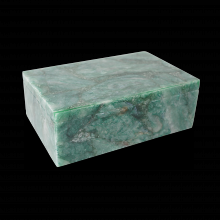 Currey 1200-0777 - Green Aventurine Box