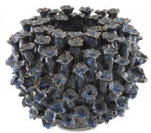 Currey 1200-0304 - Manitapi Small Blue Vase
