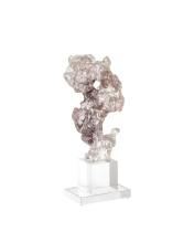 Currey 1200-0974 - Faux Rock Crystal Medium Sculpture