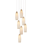 Currey 9000-1187 - Parish 7-Light Round Multi-Drop Pendant