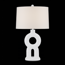  6000-0857 - Ciambella White Table Lamp